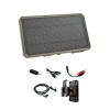 Moultrie Mobile 3.4w Universal Solar Power Pack - 6v/12v with 10000mAh Internal Battery