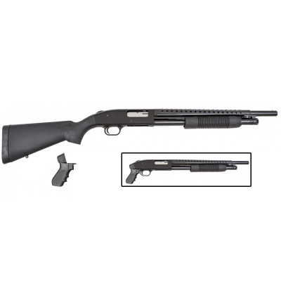 Mossberg 50515 M500A 12GA 18in 5+1 Synthetic w/Heatshield Package (Stock & Pistol Grip)