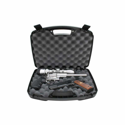 MTM Double Handgun Case - Black