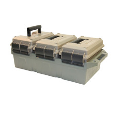 MTM 3-Can Ammo Crate, Dark Earth - .50 cal