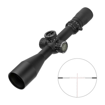 Nightforce NX6 3-18x50mm F1 — MOA-C Reticle Nightforce NX6 3-18x50mm riflescope with FieldSet turret and MOA-C reticle