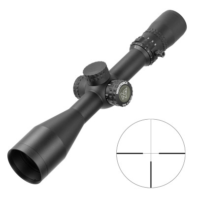 Nightforce NX6 3-18x50 F2 Riflescope 4A-i Reticle - Illuminated Nightforce NX6 3-18x50mm F2 rifle scope with 4A-i illuminated reticle and FieldSet capped turret