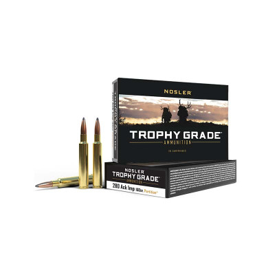 Nosler .280 Ackley 160gr Spitzer Partition - 20 Rounds