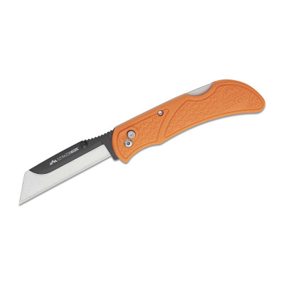Outdoor Edge Razor-Work Folding Utility Knife - Orange Handle - 3in Outdoor Edge Razor-Work Folding Utility Knife - Orange Handle - 3in