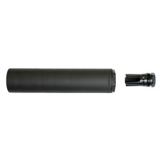 One Horse RYN .30 Cal Titanium Suppressor - w/ Plan B Hub and Flash Hider 5/8-24