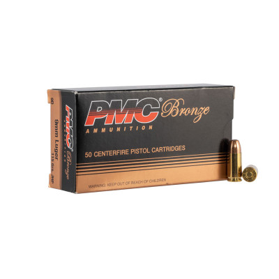 PMC 9mm Luger 115gr. JHP - 50 Rounds