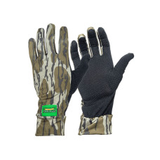 Primos Stretch-Fit Camo Gloves - Mossy Oak Bottomland