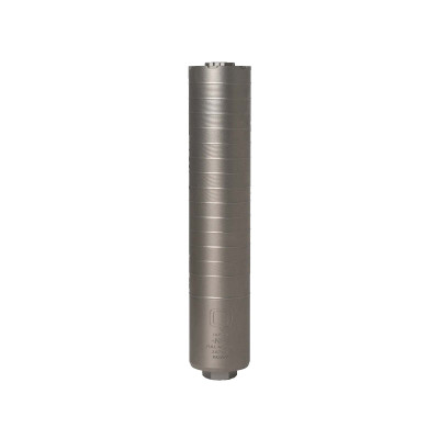 Q Full Nelson 7.62mm 1.75" Titanium 5/8-24 Direct Thread - Bead Blasted