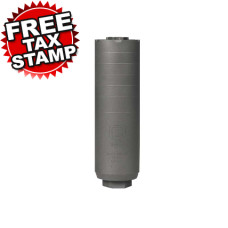 Q Jumbo Shrimp 6.5mm Titanium Suppressor with 1/2-28 Cherry Bomb 
