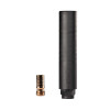 Q Porq Chop 8.6 Black Nitrite Stainless Steel Suppressor - with Rear End XL M18x1.5