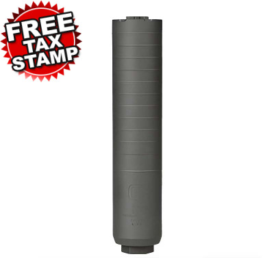 Q Thunder Chicken 7.62mm 5/8-24 Suppressor with Cherry Bomb - Bead Blasted