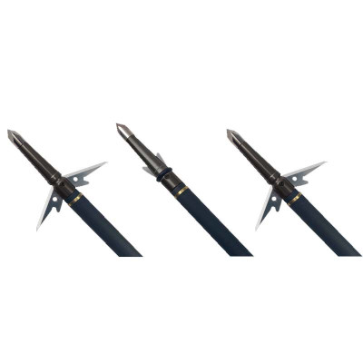 Centerpoint Deadpoint Crossbow 2in Mechanical Broadheads 100gr - 3-Pack