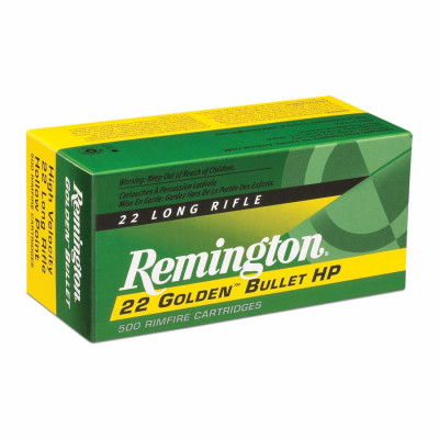 Remington Golden Bullet HV 22LR 40gr - 100 Rounds