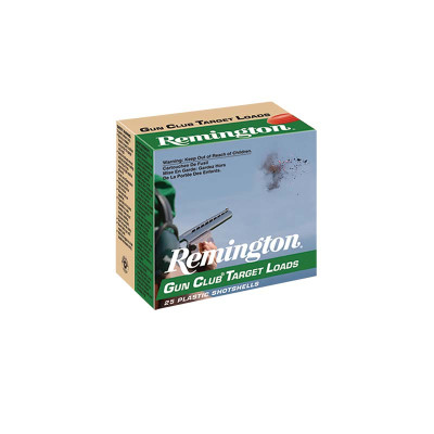 Remington Ammunition Gun Club 12Ga 2.75in 1 1/8oz #8 Shot - 25 Rounds