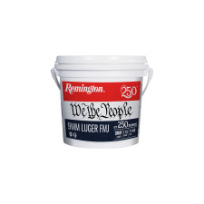Remington We The People 9mm 115Gr FMJ Bucket - 250 Rounds Remington We The People 9mm 115Gr FMJ Bucket - 250 Rounds