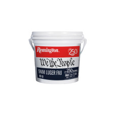 Remington We The People 9mm 115Gr FMJ Bucket - 250 Rounds Remington We The People 9mm 115Gr FMJ Bucket - 250 Rounds