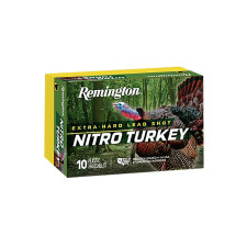 Remington Nitro Turkey 12Ga 2.75in 1 1/2oz #4 Shot - 10 Rounds Remington Nitro Turkey 12Ga 2.75in 1 1/2oz #4 Shot - 10 Rounds