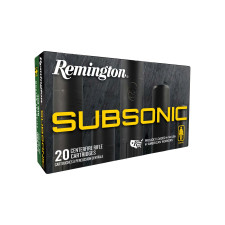 Remington Subsonic .308 WIN 190gr BHP - 20 rounds Remington Subsonic .308 WIN 190gr BHP - 20 rounds
