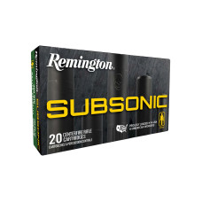 Remington Subsonic .308 WIN 190gr BHP - 20 rounds Remington Subsonic .308 WIN 190gr BHP - 20 rounds