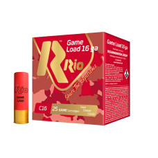 Rio Game Load 16 Ga 2.75in 1-1/8oz #7.5 Shot - 25 Rounds Rio Game Load 16 Ga 2.75in 1-1/8oz #7.5 Shot - 25 Rounds