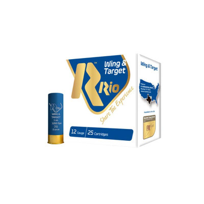 Rio Wing & Target 12ga 2.75in 1oz #7.5 Shot - 25 Rounds