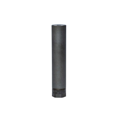 Resilient Suppressors Miami .22LR Titanium Suppressor - Grey Resilient Suppressors Miami titanium rimfire and 5.7x28 suppressor with DMLS-printed core