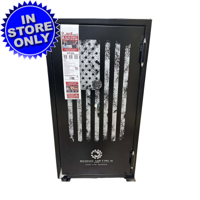 Rhino Safe Black Raptor Series 49 Long Gun - 80 Minute Fire Rating - Pebbled Black