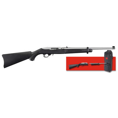 Ruger 10/22 Semi-Auto .22LR Take-Down Blk Syn Stock Stainless