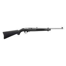 Ruger 10/22 Carbine Autoloading 22LR Rifle - Stainless / Black Synthetic Stock