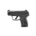 Ruger LCP MAX Compact .380 ACP 2.8in Barrel 10+1 with Safety - Black Ruger LCP MAX 13760 black .380 ACP pocket pistol with manual safety and tritium front sight