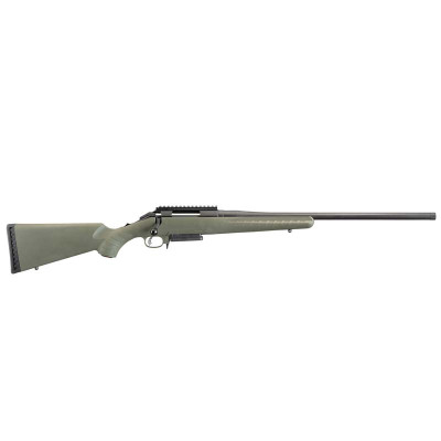 Ruger American Predator 6mm Creedmoor 22in Barrel 3+1 - Moss Green Synthetic Stock