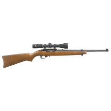 Ruger 10/22 Carbine .22LR 10+1 18.5in Hardwood Satin Stock Viridian 3-9x40mm Scope