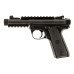 Ruger Mark IV Tactical 22LR 4.4in Threaded Barrel 10+1 Blued Top and Bottom Rails - Manual Safety