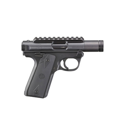 Ruger Mark IV 22/45 .22 LR 3in Threaded Barrel Pistol - Black Ruger Mark IV 22/45 .22 LR 3in Threaded Barrel Pistol - Black