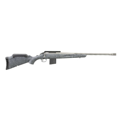 Ruger American GEN II 6mm ARC 10+1 20in Spiral Fluted Threaded Rifle - Grey