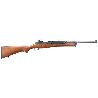 Ruger Mini-14 Ranch 5.56 NATO / 223 REM Rifle - Blued / Hardwood Stock