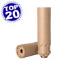 Rugged Suppressor Obsidian9 9mm Modular 4.85-7.8in - FDE
