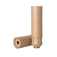 Rugged Suppressor Obsidian9 9mm Modular 4.85-7.8in - FDE