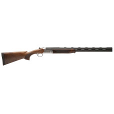 Savage Stevens 22592 Model 555 E 12Ga 28in Barrel - Silver Oil Turkish Walnut