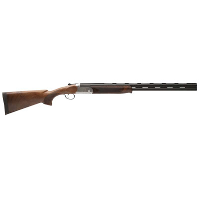Savage Stevens 22592 Model 555 E 12Ga 28in Barrel - Silver Oil Turkish Walnut