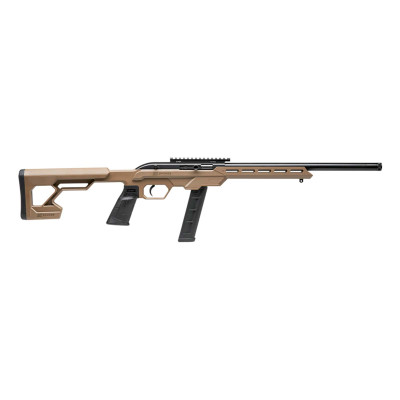Savage 64 Precision Full Size .22LR Semi-Automatic 20+1 16.5in Heavy Barrel Blued - Flat Dark Earth