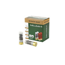 Sellier & Bellot 12Ga 2.75in 00-Buck Shot - 25 Rounds