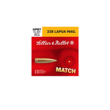 Sellier & Bellot 338 Lapua 250Gr Match HPBT - 10 Rounds