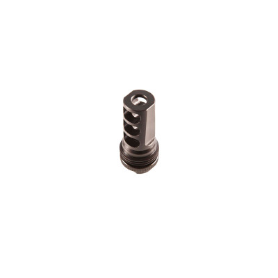 SilencerCo AC857 ASR Muzzle Brake - 5/8in-24 - .338 Cal