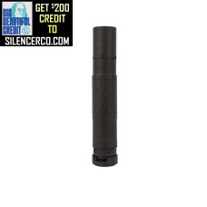 SilencerCo SU5107 Hybrid 46M Stainless Steel Pistol/Rifle Suppressor