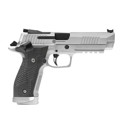 Sig Sauer P226 XFIVE STAS 9mm Full-Size 20+1 5in Bull Barrel Optic Ready - Stainless G10 Grip
