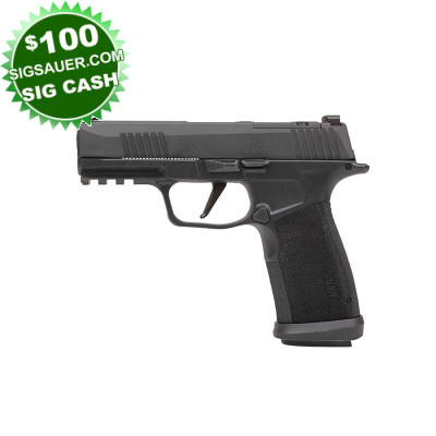 Sig Sauer P365 XMACRO TACOPS 9mm 3.7in Pistol - Black Nitron