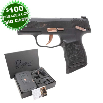 Sig Sauer P365-380 .380 Auto 3.1in 10+1 Optics Ready - Rose Package