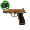 Sig Sauer P365-DH3 AXG 9mm 17+1 21+1 3.7in Optic Ready - Coyote Brown