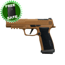 Sig Sauer P365-DH3 AXG 9mm 17+1 21+1 3.7in Optic Ready - Coyote Brown